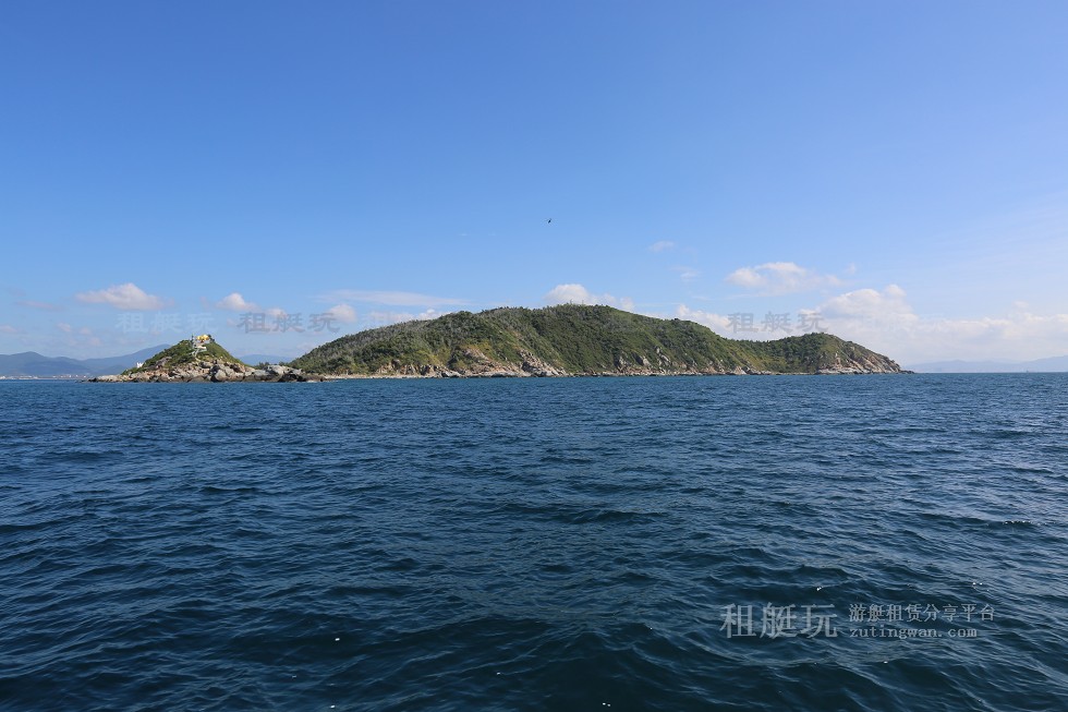 三亞旅游游艇租賃，三亞港至西島航線