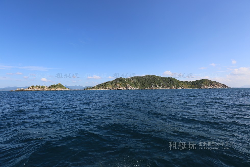 三亞旅游游艇租賃，三亞港至西島航線