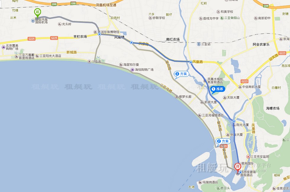 三亞鴻洲國際游艇會碼頭 三亞鴻洲國際游艇會碼頭